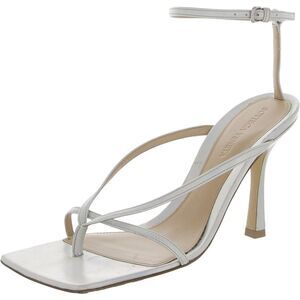 Bottega Veneta Cream Strappy Heels